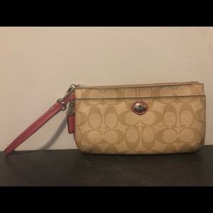 Coach wristlet
